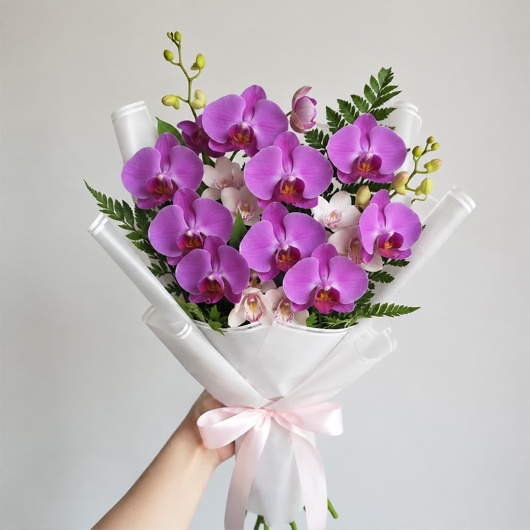 Purple orchid